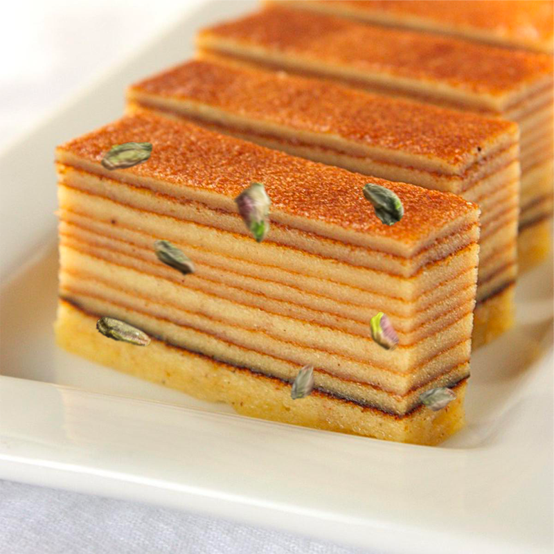 Pistachio Cake Lapis